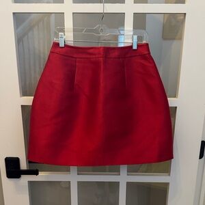 Kate Spade Cherry Red A-Line Skirt